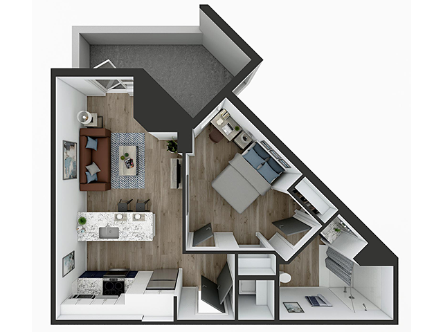 A1 Floor plan layout