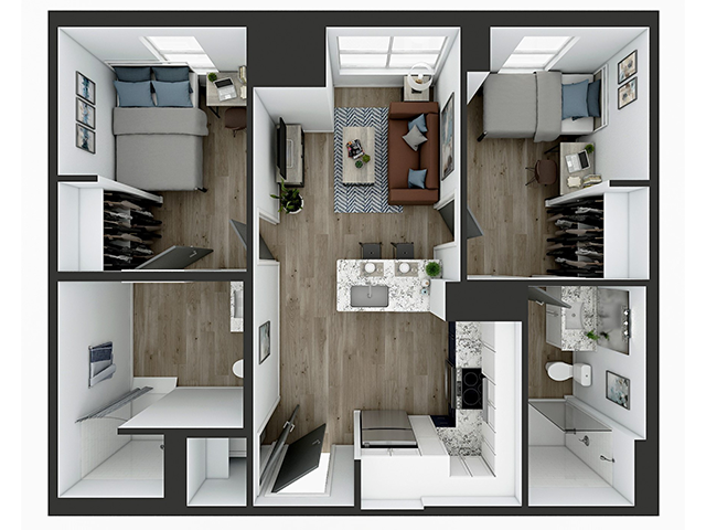 B1 Floor plan layout