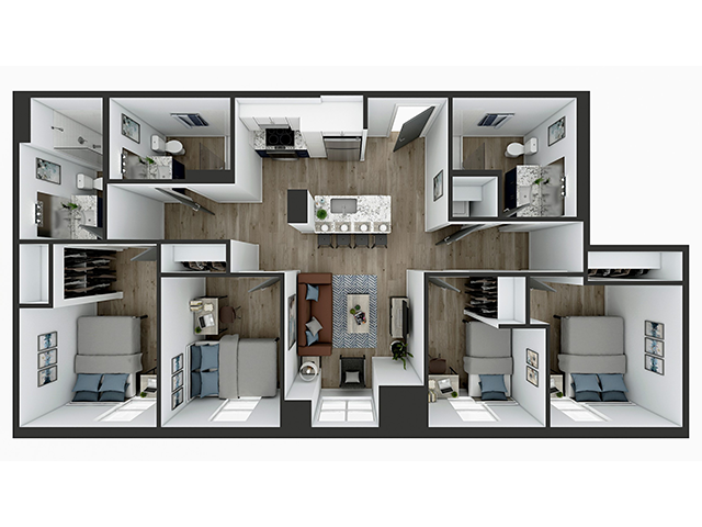 D5 Floor plan layout