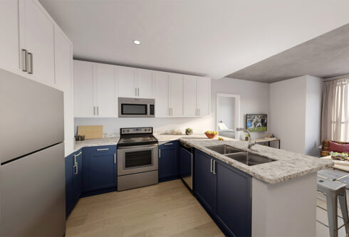 Apartment kitchen