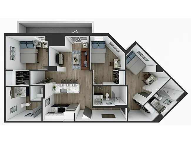 C1 floor plan